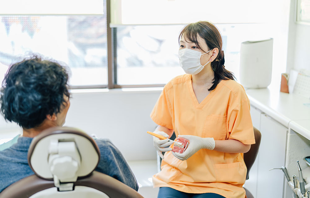 歯周病予防にはプラークコントロールが大切